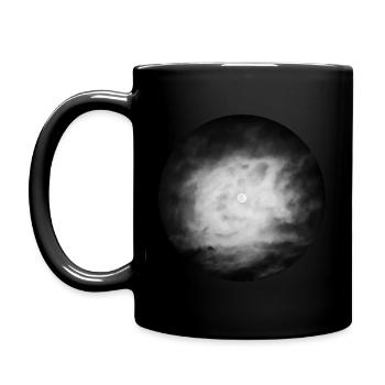 Pleine lune dans les nuages - Mug uni - noir - Gauche