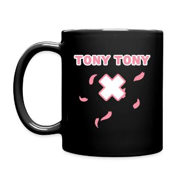 OP VIII: Tony Tony - Full Colour Mug - black - Left