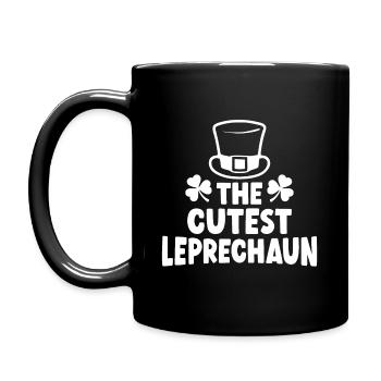 Le lutin le plus mignon - Mug uni - noir - Gauche