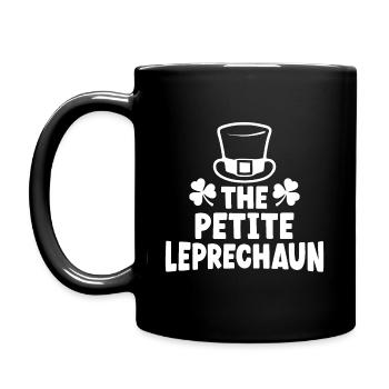 The Petite Leprechaun - Full Colour Mug - black - Left