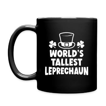 Le plus grand lutin du monde - Mug uni - noir - Gauche