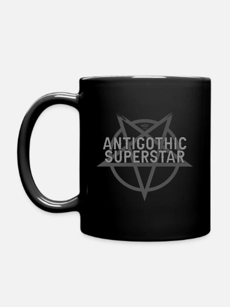 Antigothic Superstar - Full Colour Mug - black