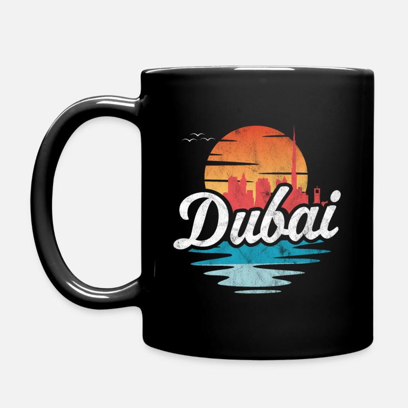 Dubai - Tasse einfarbig - Schwarz