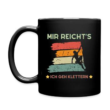 J’en ai eu assez que je vais grimper - cadeau de grimpeur - Mug uni - noir - Gauche