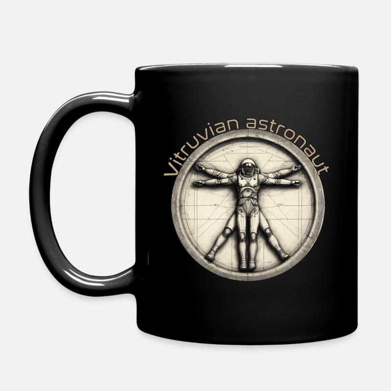 Astronaute de Vitruve - Mug uni - noir