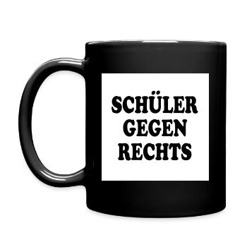 Students against the right - Full Colour Mug - black - Left