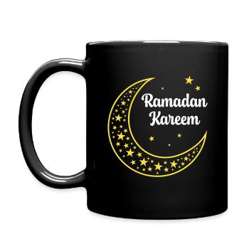 Ramadan Kareem - Full Colour Mug - black - Left