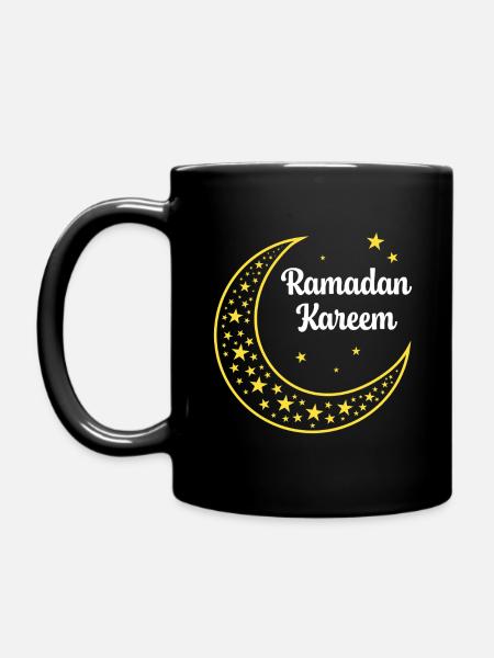 Ramadan Kareem - Tasse einfarbig - Schwarz