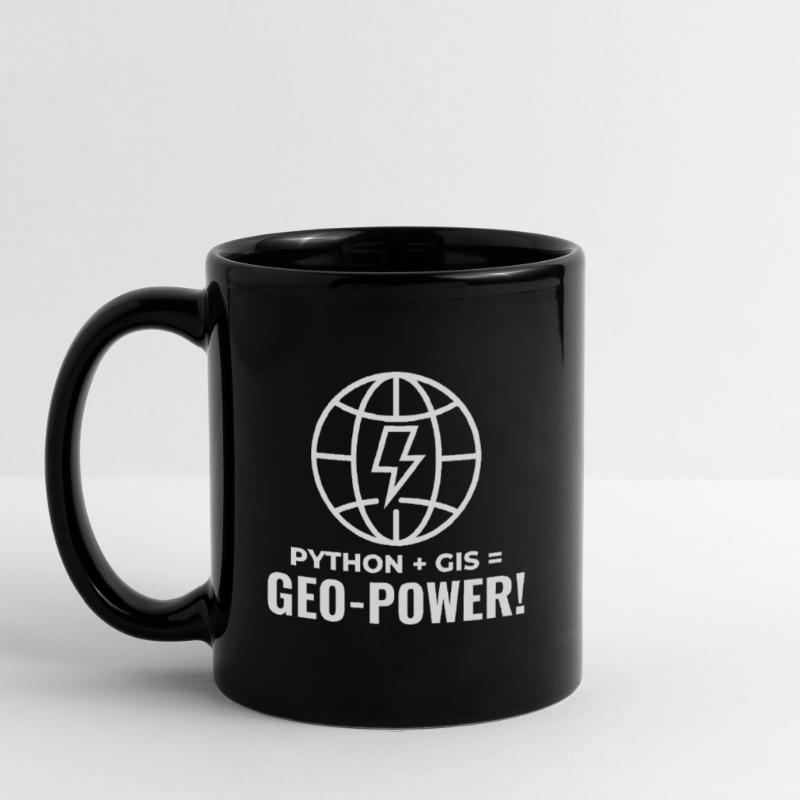 Python SIG Géo-Puissance Programmation Géospatial Mug uni
