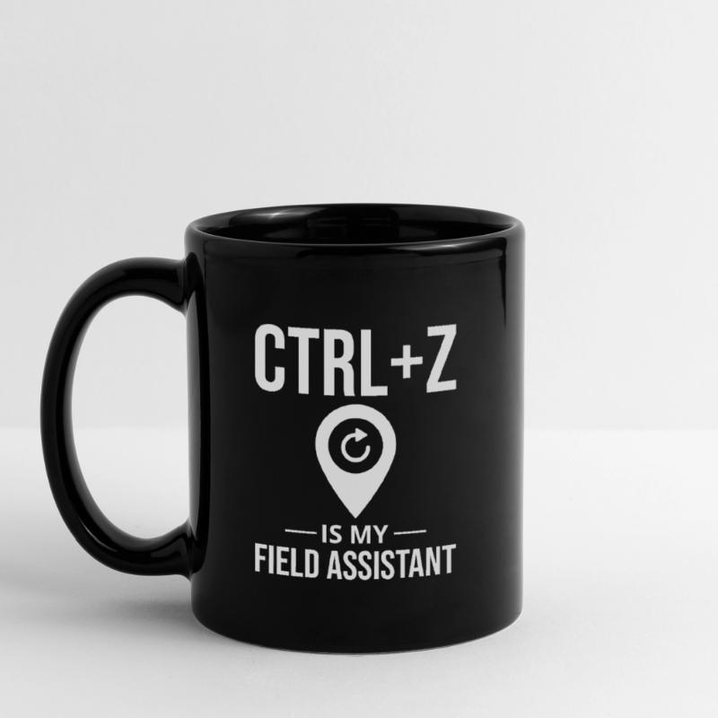CTRL+Z Field Assistant GIS Data Editing Undo Full Colour Mug