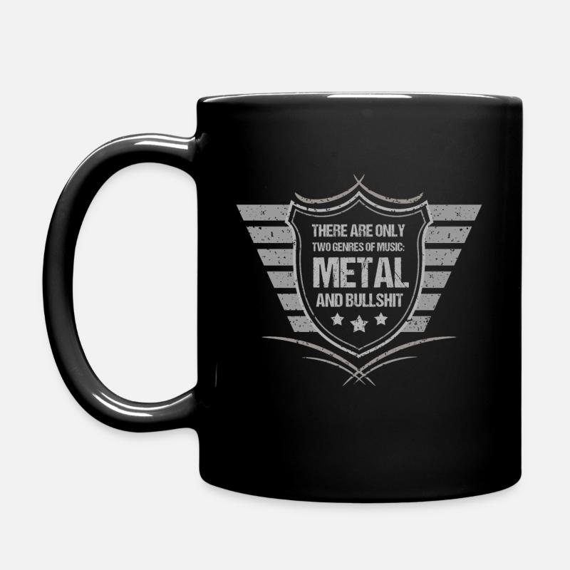 Deux genres de musique - Metal - Mug uni - noir