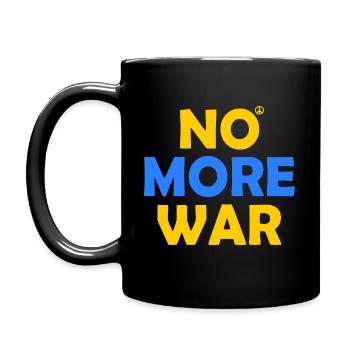 No more war - Full Colour Mug - black - Left
