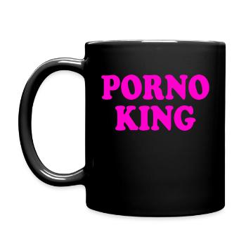 Porno king - Mug uni - noir - Gauche