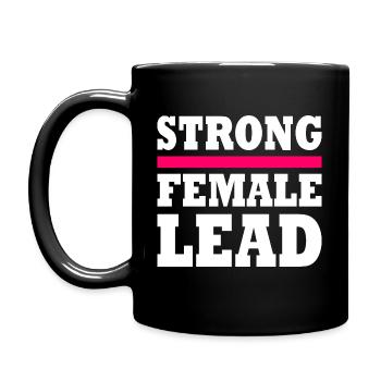 Strong female lead - Mug uni - noir - Gauche