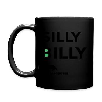Dummer Billy - Tasse einfarbig - Schwarz - Links