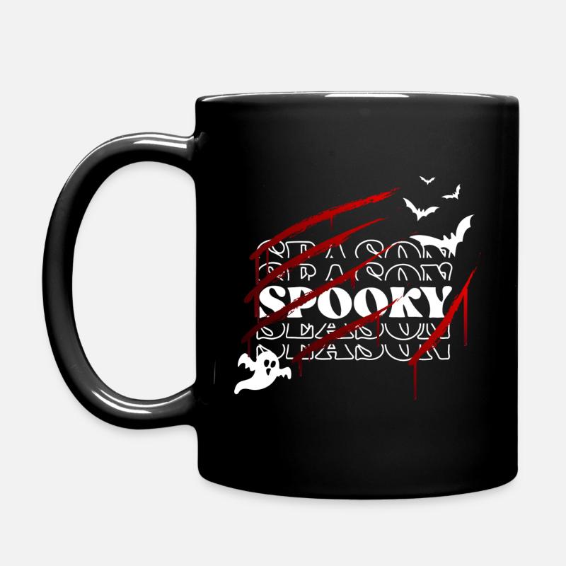 Spooky Season by Pandido - Tasse einfarbig - Schwarz