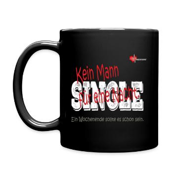 KEIN MANN FÜR EINE NACHT - Tasse einfarbig - Schwarz - Links