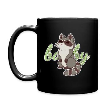 BABY guimauve - Mug uni - noir - Gauche