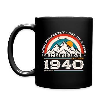 85e anniversaire Légende Octobre 1940 Volume 04 - Mug uni - noir - Gauche