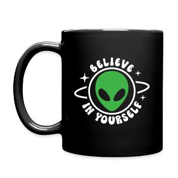 Believe in Yourself - Full Colour Mug - black - Left