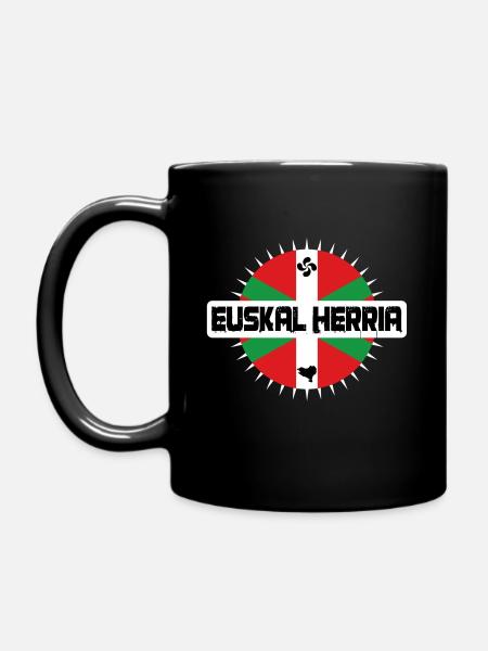 Basque design - Mug uni - noir