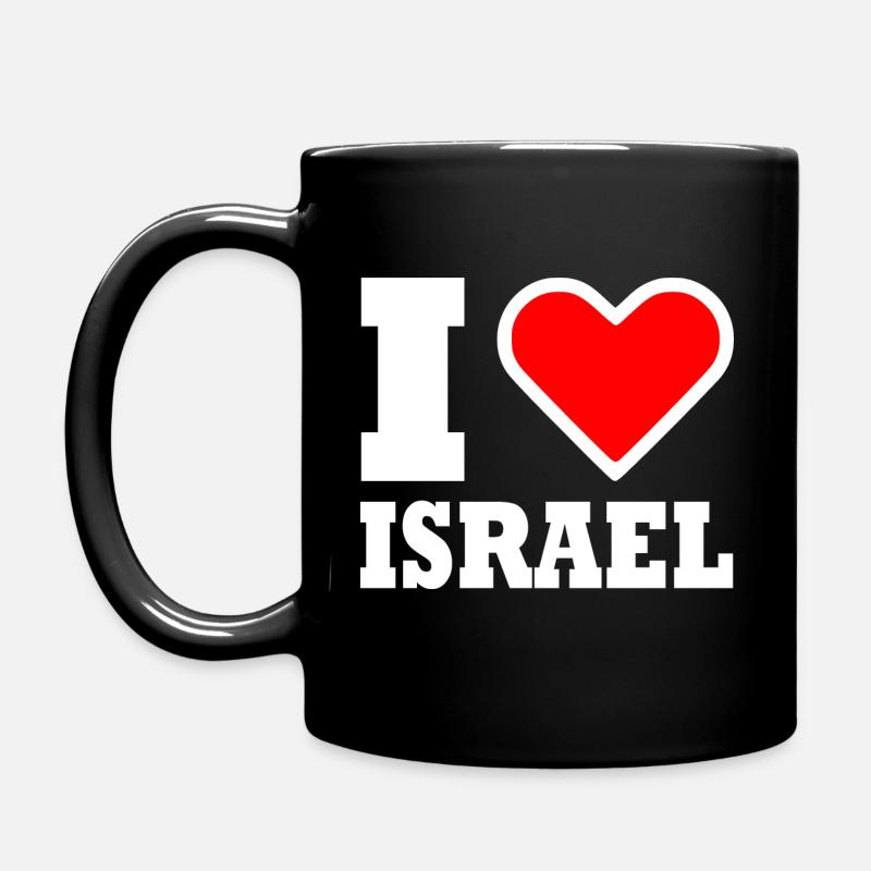 Israel - Full Colour Mug - black