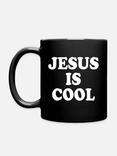 Jesus is cool - Mug uni - noir