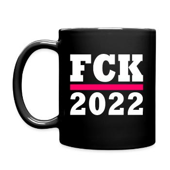 Fck 2022 - Mug uni - noir - Gauche