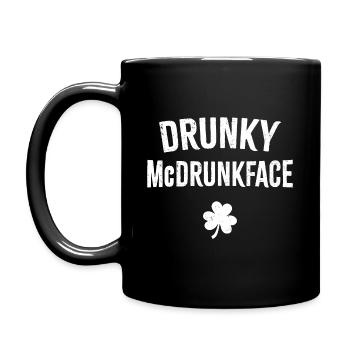 Ivrogne McDrunkface - Mug uni - noir - Gauche