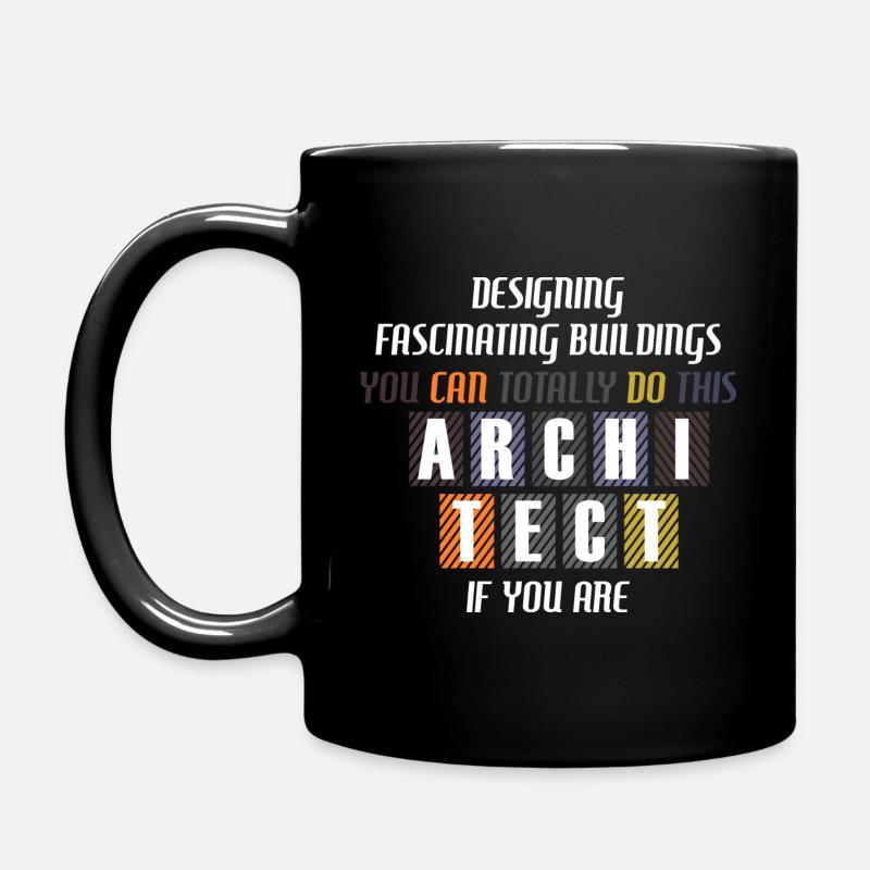 Vous pouvez tout à fait le faire | Architecture | Idée cadeau - Mug uni - noir