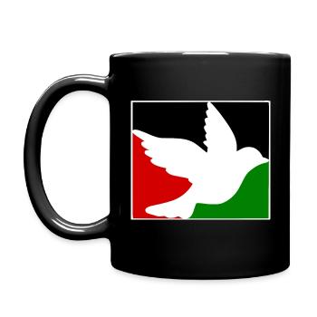 Free palestine - Full Colour Mug - black - Left