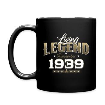 85th Birthday Original December 1939 Volume 39 - Full Colour Mug - black - Left