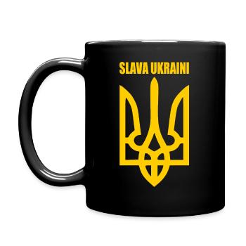 Ukraine - Full Colour Mug - black - Left