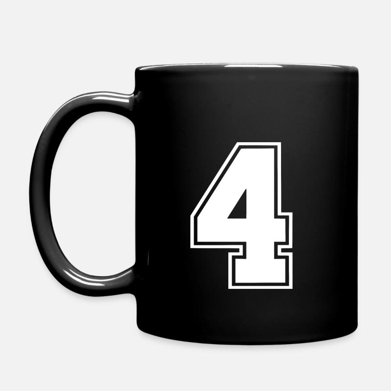 4 - Tasse einfarbig - Schwarz