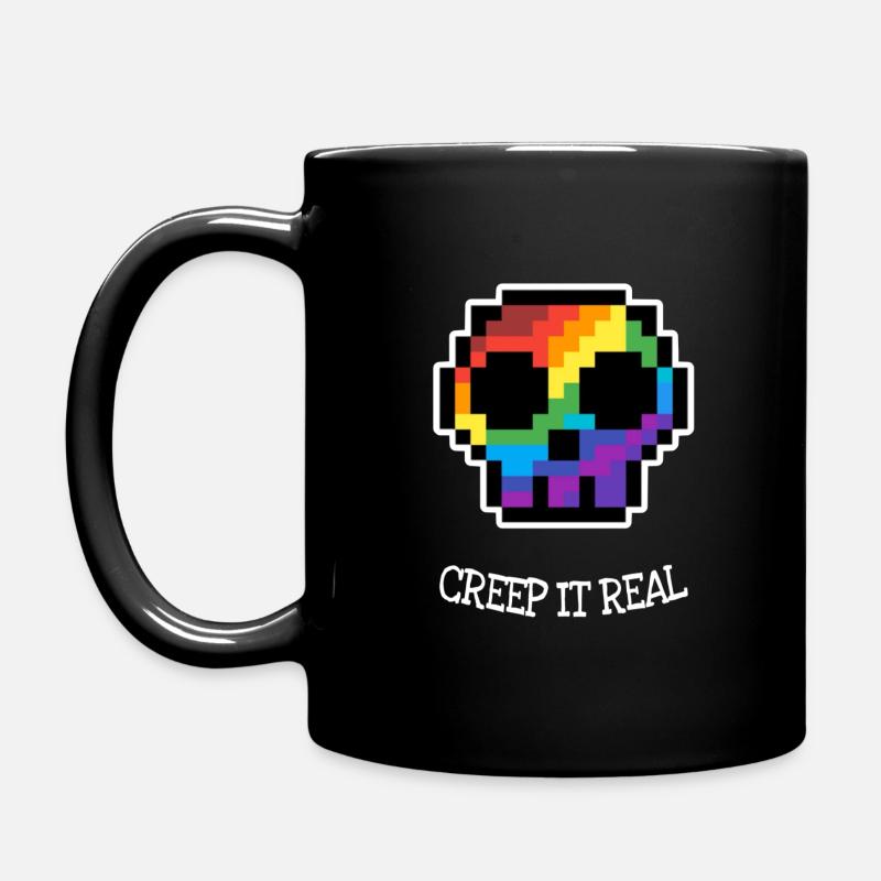 Creep it real - Mug uni - noir