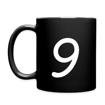 9 - Tasse einfarbig - Schwarz - Links