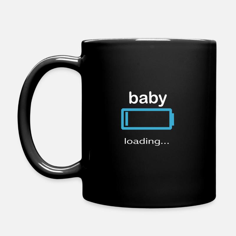 Chargement de bébé... - Mug uni - noir