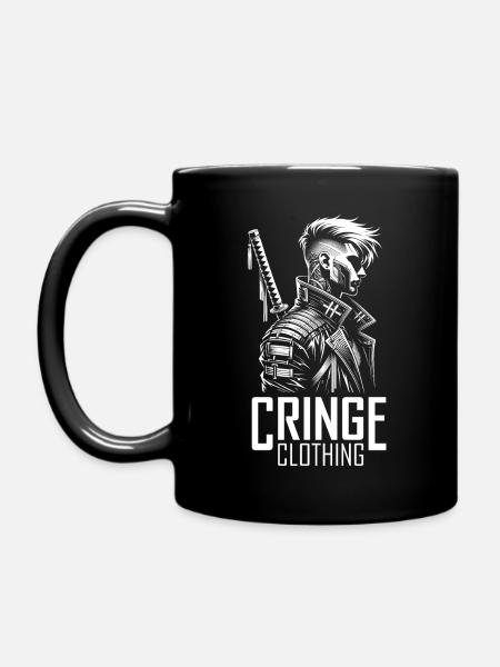 Cyberpunk Shadow Warrior - Tasse einfarbig - Schwarz