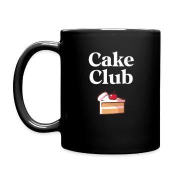 Cake Club - Full Colour Mug - black - Left