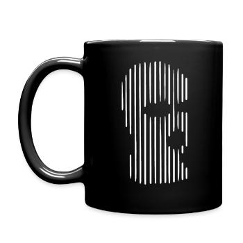 MASKE - Tasse einfarbig - Schwarz - Links