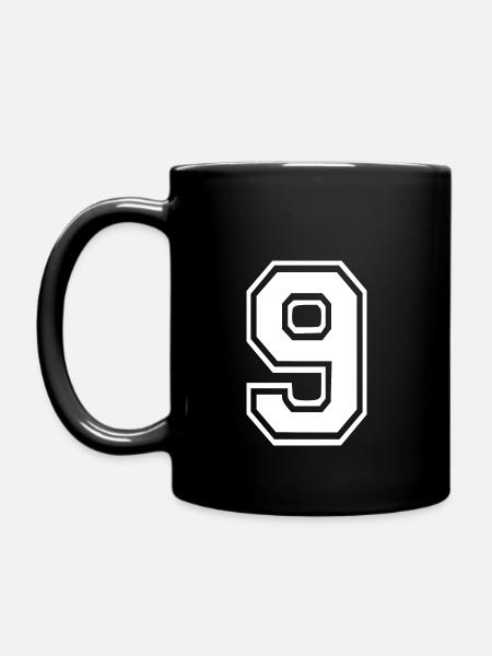 9 - Tasse einfarbig - Schwarz