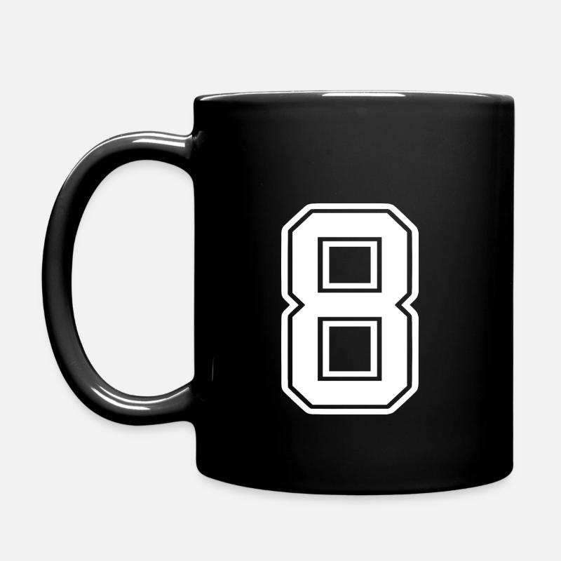 8 - Tasse einfarbig - Schwarz