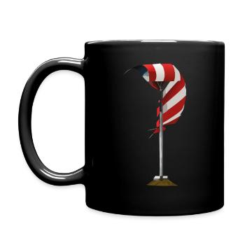 WindSockOnpole - Full Colour Mug - black - Left