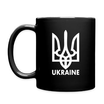 Ukraine - Full Colour Mug - black - Left