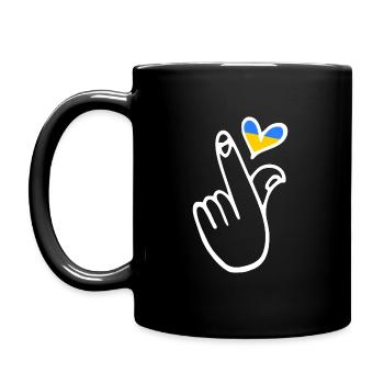 Ukraine - Full Colour Mug - black - Left