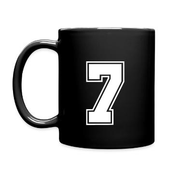 7 - Full Colour Mug - black - Left