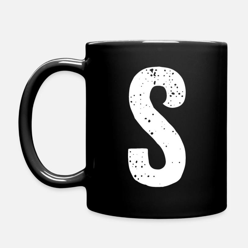 S-Brief - Tasse einfarbig - Schwarz