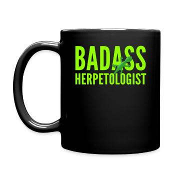 Herpétologie Zoologie Zoologiste Cadeau - Mug uni - noir - Gauche