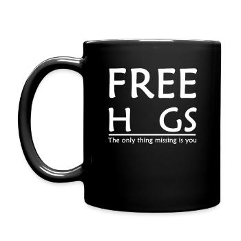 Free Hugs - Mug uni - noir - Gauche