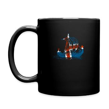 Bateau viking islandais - Bateau viking islandais - Mug uni - noir - Gauche